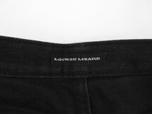 LOUNGE LIZARD　ブラックデニム　1サイズ　日本製_画像7
