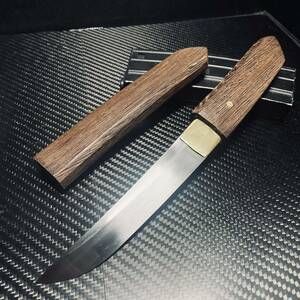 高級木製 短刀 和風短刀 木鞘ナイフ 和式ナイフ 伝統工芸 日本刀型 216g