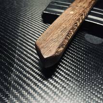 高級木製 短刀 和風短刀 木鞘ナイフ 和式ナイフ 伝統工芸 日本刀型 216g_画像10