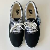 新品★VANS CLASSIC V95GG ERA★BLACK×WHITE US9H★バンズ エラ★黒×白 27.5cm★ギンガムチェッカー 定番 オールドスクール スリップオン_画像4