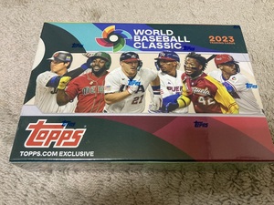 送料無料 topps 2023 Topps World Baseball Classic BOX 未開封 シュリンク付き WBC 大谷 翔平 侍japan ベースボール トレカ 野球 １