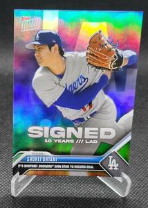 世界700枚 ショートプリント topps now トップス 大谷 翔平 ohtani shohei ドジャース ピッチャーバージョン dodgers 入団 SPカード 