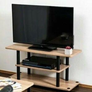 テレビ台 幅 32型対応 収納棚 組立かんたん 工具不要 TV32DB ローボード TVボード テレビボード AVボード