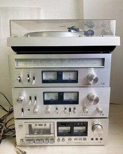 PIONENR オーディオ4点セット CT-405 PL-340 TX-7800Ⅱ SA-7800Ⅱ レコードプレイヤー カセットデッキ チューナー AMPLIFIER 通電確認済み