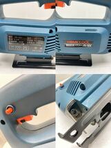 ナカトミ HOMETOOL 無段変速ジグソー JS-16V ジグソー 電動 電気 工具 大工道具 電動工具 無断変速機能付 ジグソーブレード付 通電確認済み_画像6