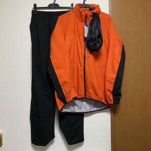 * new goods Work man | top and bottom set ina Lem stretch rainsuit LL NR001 orange windbreaker rain condition feather rainsuit 