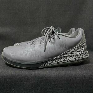 NIKE GOLF JORDAN ADG US9.5 27.5cm ナイキゴルフ ジョーダン スパイクレス・ゴルフシューズ エレファント柄・サファリ柄