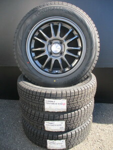 新品4本セット☆165/70R14☆ヨコハマスタッドレス+アルミホイール☆アイスガードIG70☆アクア パッソ ヴィッツ マーチ デミオ ソリオ☆fｗ