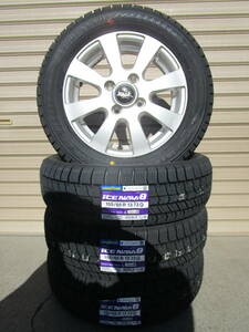 Новый Goodyear Ice Navi 8 ☆ 155/65R13 Стигальный набор ☆ Suzuki Palette Days Lucis Luck Wagon R/ek Wagon и т. Д. ☆ fn