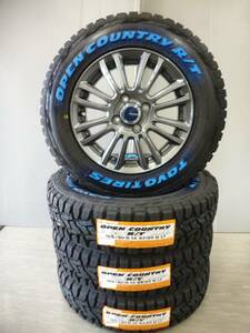 新品★TOYO★オープンカントリーR/T★165/80R14★ADバン・プロボックス・サクシード★新品ホイールセット★G