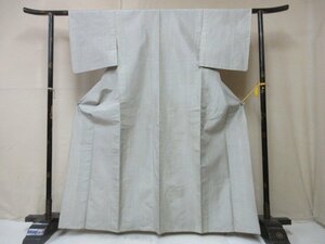 1円 良品 正絹 着物 本場白大島紬 幾何学 抽象 おしゃれ 高級 袷 身丈159cm 裄62cm◆逸品◆【夢職】★★★★