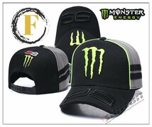 バイクキャップ MONSTER ENERGY モンスターエナジー ベースボールキャップ 帽子 メンズ レディース サイズ調節可能_画像8