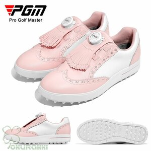  Golf туфли для гольфа dial тип soft шиповки женский шиповки обувь водонепроницаемый искусственная кожа 