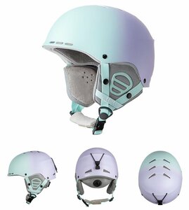  snow helmet men's lady's snowboard ski sport stylish protection against cold safety 