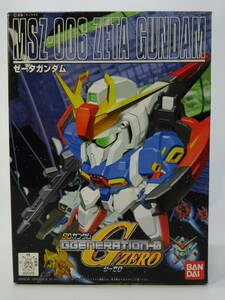 ゼータガンダム ウェイブライダー変形 SDガンダム BB戦士 Gジェネゼロ 機動戦士Zガンダム バンダイ 開封済中古未組立プラモデル レア 絶版