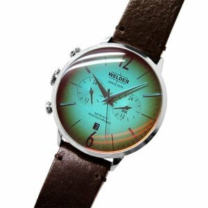 WELDER ウェルダー MOODY DUAL TIME 45mm WWRC302 クォーツ 革ベルト メンズ腕時計 国内正規品【アウトレット