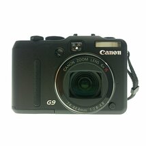 Canon キャノン PowerShot G9 パワーショット コンパクト デジタルカメラ ブラック 充電器付 光学 6倍 コンデジ 光学機器 中古_画像2