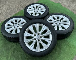 LEXUS レクサス HS250h 後期 純正 215/55R17 5H PCD114.3 スタッドレスタイヤ4本セット★AN127