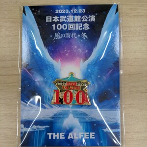 THE ALFEE日本武道館100回記念バッジ＆メモリアルチケットセット