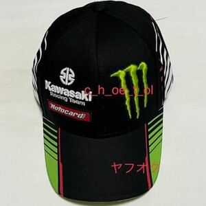 正規品 モンスターエナジー カワサキ キャップ 帽子、鈴鹿8耐 ZX10R Kawasaki WSBK