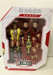 WWE Mattel Elite Ultimate Razor Ramon Scott Hall Scott * hole te Mattel Professional Wrestling figure new goods unused 