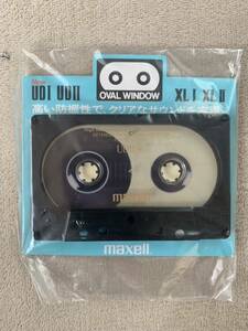 ② 希少 maxell カセットテープ POP 店頭用 非売品 看板 見本 ディスプレイ 昭和レトロ