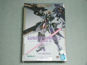  новый товар быстрое решение!METAL BUILD Gundam te.na женский ремонт Ⅲ*GN-002REⅢ GUNDAM DYNAMES REPAIRⅢ