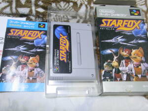 箱説付SFCソフト「スターフォックス」動作品 4902370501629 SHVC-FO 任天堂　スーパーファミコン　スーファミ　STARFOX　Nintendo　