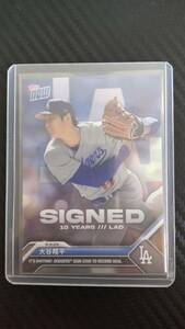 日本語ver topps now トップス 大谷 翔平 ohtani shohei ドジャース ピッチャーバージョン dodgers 入団 os-21 ssp