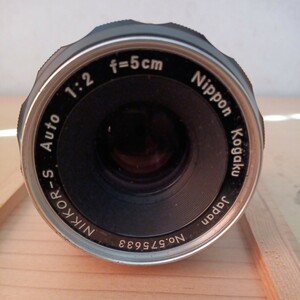 #208 ニコン Nikon ニッコー-S f2 f=5cm Nippon Kogaku NIKKOR-S Auto 1:2 f＝5cm レンズ LENS カメラ Canon