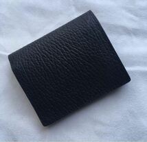新品未使用 Maison Margiela メゾンマルジェラ 二つ折り財布ブラック 財布 _画像2