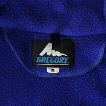 90s USA製 グレゴリー GREGORY 青タグ フリースジャケット XL ビンテージ_画像3