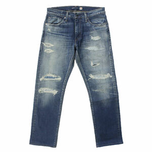 Levi's リーバイス MADE&CRAFTED 511 ALTON MADE IN JAPAN ダメージ リペア 加工 デニム W31