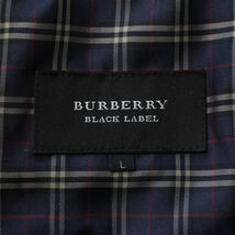 BURBERRY BLACK LABEL バーバリーブラックレーベル 中綿 キルティング ライナー ジャケット ネイビー Ｌ_画像3