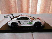 【スパークモデル】　1/43　ポルシェ　911　RSR-19　Porsche GT Team　No.91　2022年ルマン　LMGTEProクラス優勝車_画像3