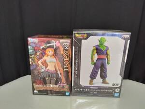 フィギュア　ワンピース　ONE PIECE FILM RED　NAMI　ドラゴンボール超　DXF　ピッコロ　2点★752