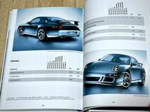 【希少品】ドイツ語版ポルシェ911ハードカバー厚口本カタログ2006年5月★_画像9