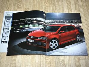 ◆ Январь 2013 г. Красота Volkswagen Golf Gti Book Catalog &amp; Accessy Catalog 2 очки ★