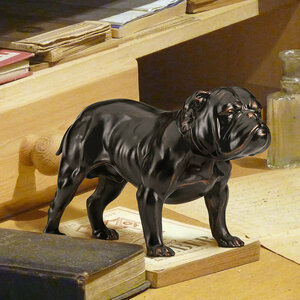 ブリティッシュ・ブルドッグ イギリスのシンボル インテリア置物英国オブジェホームデコ犬ドッグ雑貨飾り装飾品装飾モダン洋風アクセント