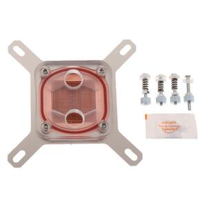  new goods water cooling PC for CPU water cooling block Intel/775/1150/1155/1156/1366 for copper made base silver free shipping 