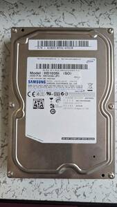 【中古品】3.5インチ1TB ハードディスク SATA(HD103SI/JP1)　他２個の計３個