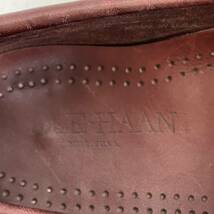 【アメリカ製】Cole Haan(コールハーン) レザーモカシン タッセルローファー レザーソール 本革 赤茶 27~27.5cm相当_画像8