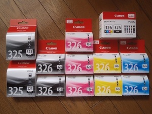 canon純正インクジェットカートリッジ　BCI-325PGBK,BCI-326BK,BCI-326M,BCI-326Y,BCI-326C,５色マルチパック