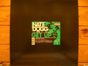 12inchレコード　 NATE DOGG / GET UP feat. EVE (DJ QUIK)