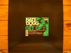 12inchレコード　 NATE DOGG / GET UP feat. EVE (DJ QUIK)