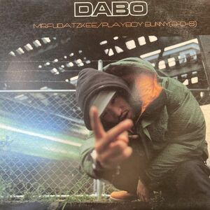 12inchレコード　 DABO / MR. FUDATZKEE