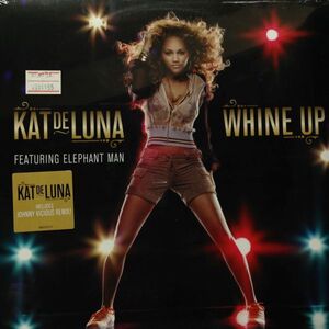 12inchレコード　KAT DE LUNA / WHINE UP feat. ELEPHANT MAN