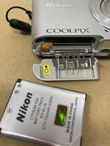 SY2250　コンパクトデジタルカメラ NIKON COOLPIX S3500(本体/バッテリー)未確認 ジャンク品_画像10
