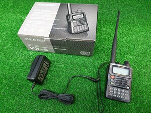 ★ジャンク品★YAESU ヤエス VX-6 デュアルバンド トランシーバー 無線機 電源OK【他商品と同梱歓迎】