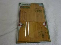 ★未開封品★Coleman BRAND BOOK #4 CUTTING BOARD ランタン型カッティングボード 付録のみ_画像1